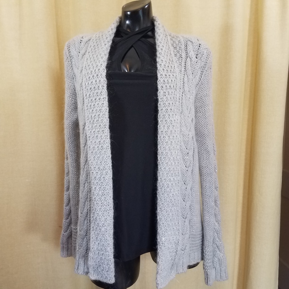 Maryline  loose cable knit cardigan